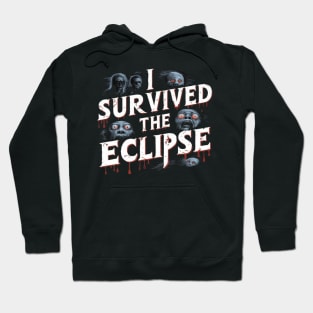 I Survived The Eclipse Funny Eclipse 2024 shirt -Eclipse Tee Hoodie